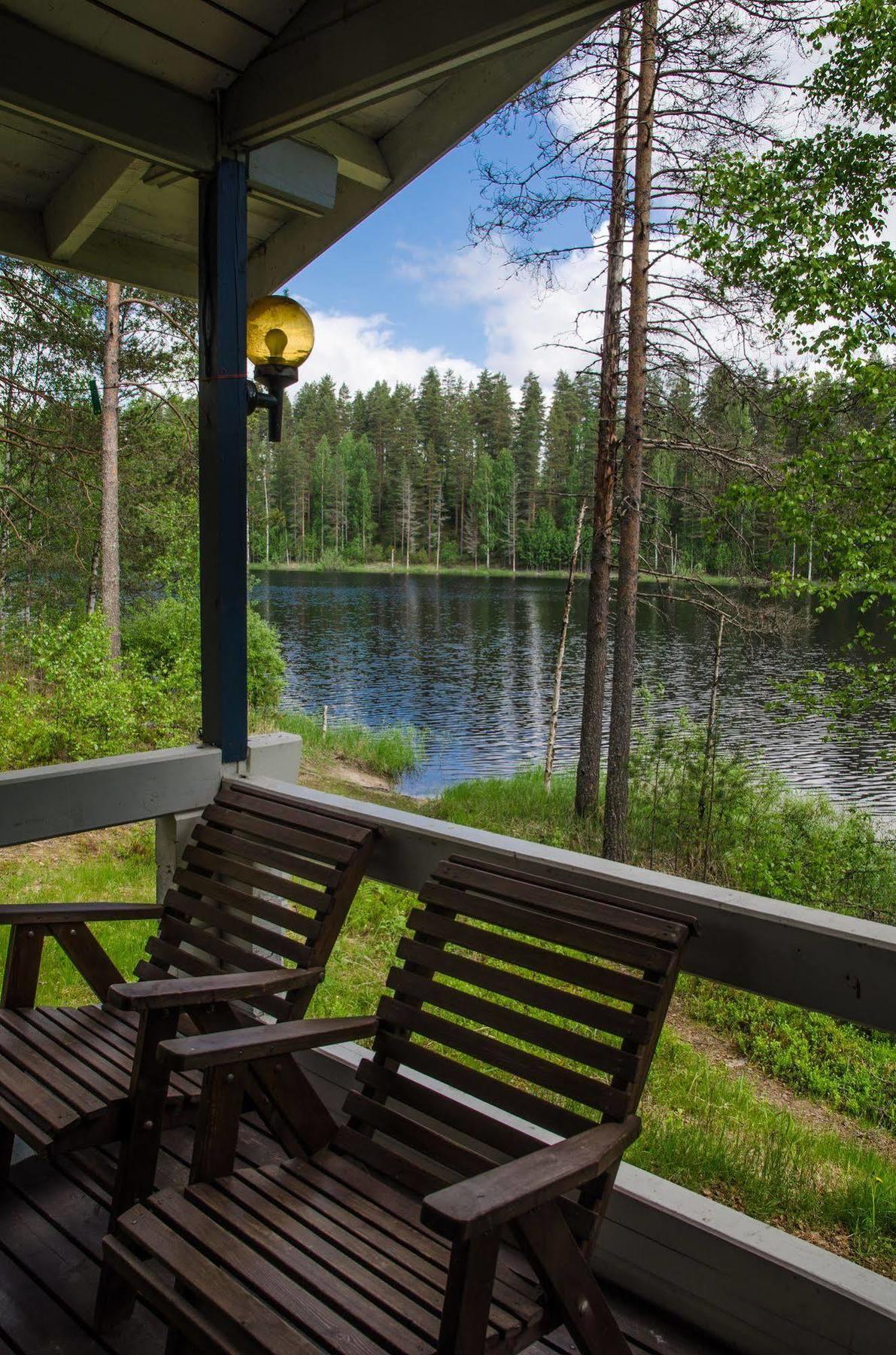 Ahvenlampi Camping Saarijärvi Eksteriør billede