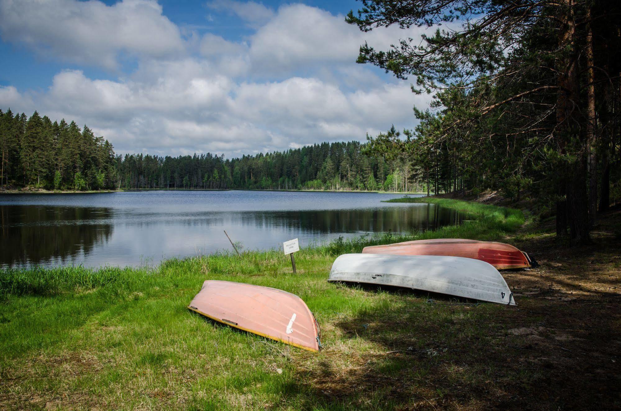 Ahvenlampi Camping Saarijärvi Eksteriør billede